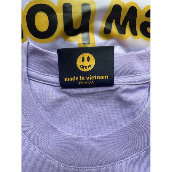 NWOT Drew House Floral Drew T-Shirt, Purple, Medium - Picture 5 of 8